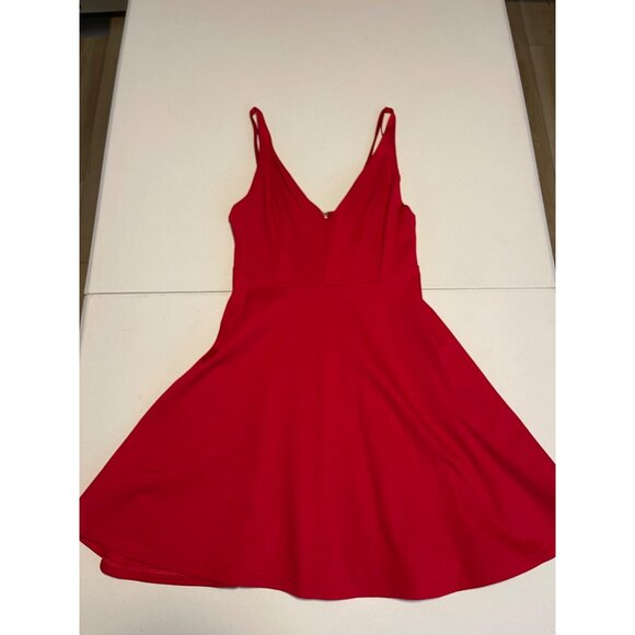 Joe & Elle Sleeveless V-Neck Skater Dress With Back Zipper Size S - Picture 6 of 10